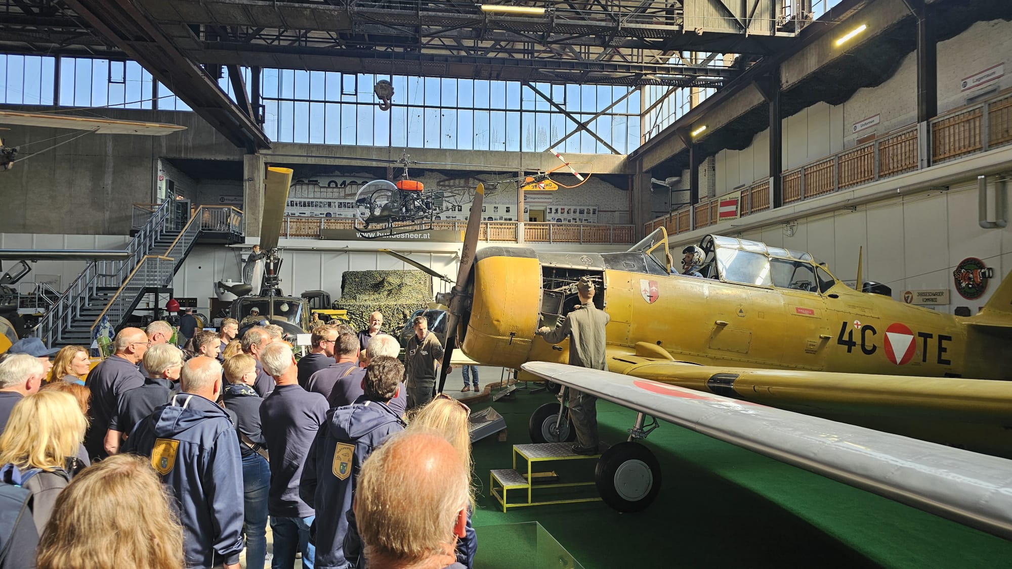 Ausflug Fliegerhorst Hinterstoisser Zeltweg